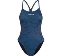 ORCA 2026 Mujer Núcleo Un Solo Pieza Delgada Correa Traje De Baño MS53 - Blue