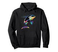 Orca Asesina Ballena Bonita Cetaceo Mamifero Marino Oceano Sudadera con Capucha