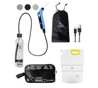 Orca - Botella de bidé portátil de viaje, pulverizador personal de mano, bidé eléctrico de viaje, camping, baño, higiene personal, limpieza del bebé, limpieza de inodoro + bolsa de 2 litros