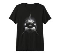 Orca Cara Mar Vida Silvestre Naturaleza Orca Ballena Camiseta Premium