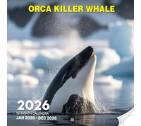Orca Killer Whale 2026 Calendar: Majestic Ocean Giants in Action