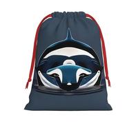 Orca Killer Whale - Bolsas de regalo con cordón para fiestas, bolsas especiales para caramelos, regalos de boda, Navidad