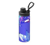 Orca Killer Whale - Hervidor aislado de acero inoxidable para deportes, fitness, viajes