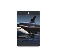 Orca Killer Whale Print Print - Ambientador para coche, 10 unidades, hojas colgantes perfumadas con cuerda para el hogar