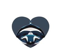 Orca Killer Whale Printing - Ambientador para coche, 10 unidades, hojas colgantes perfumadas con cuerda para el hogar
