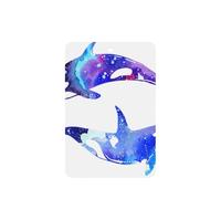 Orca Killer Whale Printing - Ambientadores para coche, 10 unidades, para hojas colgantes perfumadas para baño, con cuerda