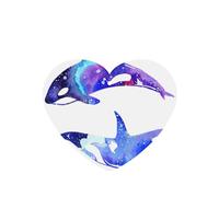 Orca Killer Whale Printing - Ambientadores para coche, 10 unidades, para hojas colgantes perfumadas para baño, con cuerda