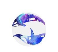 Orca Killer Whale Printing - Ambientadores para coche, 10 unidades, para hojas colgantes perfumadas para baño, con cuerda