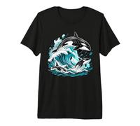Orca Whale Ocean Park Visit Marine Life Family Trip Camiseta Premium