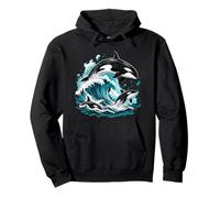 Orca Whale Ocean Park Visit Marine Life Family Trip Sudadera con Capucha