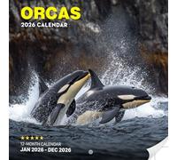 ORCAS 2026 Calendar: Stunning Marine Mammals Across the Seas