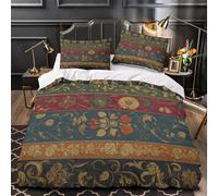 Orcas nadando Funda de Edredón con Fundas de Almohada 3 Piezas de poliéster Estampado 3D Cierre de Cremallera Oculta Transpirable Acuarela Marina Funda Edredon for jóvenes Super king（260x220cm）