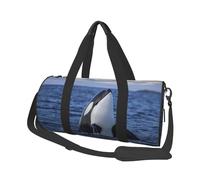 Orcas orcas, Bolsa de Viaje de Gran Capacidad, Bolso Redondo, Bolsa de Viaje Deportiva, Bolsa de Mano, Bolsa de Fitness