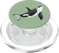 Orcas Rescate Orca Mar Animal Ballena Océano PopSockets PopGrip para MagSafe