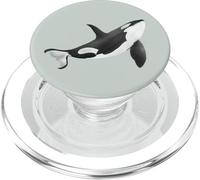 Orcas Rescate Orca Mar Animal Ballena Océano PopSockets PopGrip para MagSafe