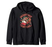 Orchard Hair Don't Care Recolección de manzanas Sudadera con Capucha