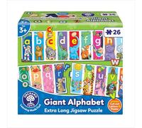 Orchard Toys Alfabeto gigante, rompecabezas educativo y divertido, incluye póster y guía de aprendizaje, ideal para niños a partir de 3 años