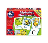Orchard Toys Alphabet Flashcards, 26 Educational Double-Sided Flashcards, Teach The Letters of The Alphabet, Perfect for Kids Age 3-7, Educational Toy