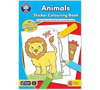 Orchard Toys Animals Colouring and Activity Book, Educational Activity Book for Preschoolers, For Kids Age 3+, Ideal for Parties