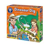 Orchard Toys Juego de excavación de Dinosaurios, Juegos de Mesa para niños de 4 años, Juguetes educativos de Dinosaurio para niños y niñas, construye un Dinosaurio 3D, para niños de 4 a 8 años, 2 a 4