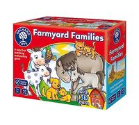 Orchard Toys Farmyard Families Juego Divertido, Juego de emparejamiento y publicación, niños a Partir de 2 años