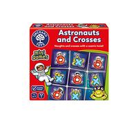 Orchard Toys Juego de astronautas y Cruces, Juego pequeño y Compacto, Ideal para Viajes, Juego Simple, para niños de 4 a 7 años