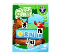 Orchard Toys Match & Spell Game - Nuevo arte Desarrolle las habilidades de lectura temprana de sus hijos en este juego de palabras de trabajo de dive