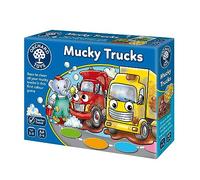 Orchard Toys Mucky Trucks Game, un Divertido Juego de combinación de Colores para niños de 3 a 6 años, Juego Educativo