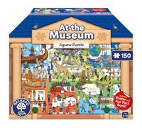 Orchard Toys- At The Museum Animales, Dinosaurios, Vikingos Rompecabezas, Multicolor (297)