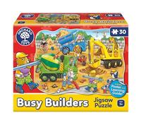 Orchard Toys- Construcción Constructores ocupados, Multicolor (299)