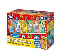 Orchard Toys Rompecabezas Educativo y Divertido con número Gigante a Partir de 3 años, Incluye póster y guía de Aprendizaje, Ideal para niños +