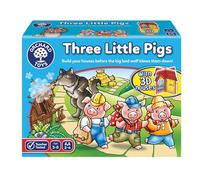 Orchard Toys Three Little Pigs Game, Fun Board Game for Children Age 3-6, Family Game Toy