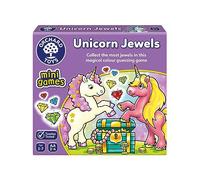 Orchard Toys Unicorn Jewels Colour Matching Travel Games for Learning Colours, Mini Board Game, Unicorn Game for 3+ Year Olds, Toddlers, Kids, Family Game for Unicorn Gifts, Educational Birthday Party