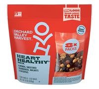 Orchard Valley Harvest Heart Healthy Mix, 1 onza (paquete de 8), almendras, arándanos, nueces y garbanzos, sin gluten, sin OMG, sin ingredientes artificiales, aperitivo para toda la familia