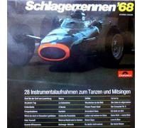 Orchester Pete Danby - Schlagerrennen '68 - Ein Potpourri Mit 28 Instrumentalaufnahmen Zum Tanzen Und Mitsingen - Polydor - 249 258