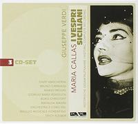 VERDI: I Vespre Siciliani [CD de audio] Maria Callas, Enzo Mascherini, Boris Christoff, Bruno Carmassi, Orchestra e Coro del Mag