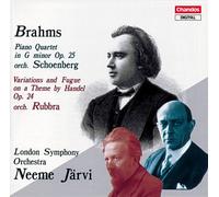 Johannes Brahms – Orchestral Piano Quartet – CD – NAXOS – Importación USA