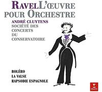 Orchestre De La Société Des Concerts Du Conservatoire - Ravel: Boléro, Rapsodie Espagnole, La Valse-Cluytens (LP) [Vinilo]