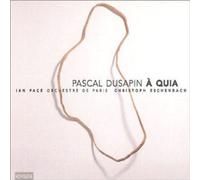 ORCHESTRE DE PARIS/PACE/ESCHEN - Dusapin - Concerto for Piano and Orchestra