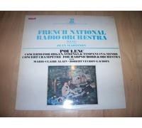 Orchestre National De France Direction Jean Martinon , Francis Poulenc , Marie-Claire Alain - Robert Veyron-Lacroix - Concerto Pour Orgue & Concert Champtre - Erato - STU 70637