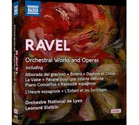 Orquesta Nacional de Lyon, Leonard Slatkin – Obras orquestales y óperas – NAXOS