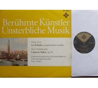 Orchestre Symphonique de la Radiodiffusion Nationale Belge, Bruxelles Franz Andre - Berühmte Künstler Unsterbliche Musik / Franz Liszt / Les Preludes, symphonisches Gedicht / Peter Tschaikowsky / Capriccio Italien, op.45 / Bildhülle / TELEFUNKEN # TW 30 006