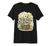 Orchid Grower Orquídeas Plantas Camiseta Premium