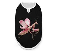 Orchid Mantis - Camiseta divertida para perro, sin mangas, para mascotas, sin botones, para gatos, talla XL