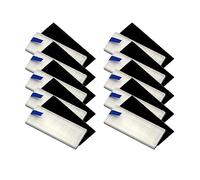 OrcoW Filtro de Cepillo Lateral HEPA Compatible con aspiradora robótica Tefal Rowenta Explorer 20 40 50 75 RG7687/RR7687WH Serie Smart Force Sweep X3 (Color : 10 HEPA)