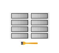 ORCOW Hepa Filter Compatible with Xiaomi Mijia 1S,Roborock S5 S50 MAX,Mi Robot Vacuum Cleaner,Mop Roller Side Brush Accessories Spare Parts Kit (Color : Hepa Filter 8pcs)