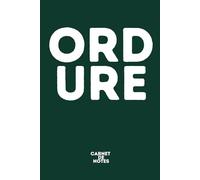 ORD-URE | Carnet de notes “Mots Coupés” | 172 pages | Format 6x9" : Carnet ligné pour vider sa tête, noter ses pensées et transformer le pire en utile | Cadeau original: Livre Objet Design Moderne