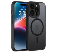 ORDA Funda magnética para iPhone 14 Pro Max de 6,7 pulgadas Compatible con MagSafe, parte trasera mate translúcida delgada con protección para la cámara y a prueba de golpes para iPhone 14 Pro Max