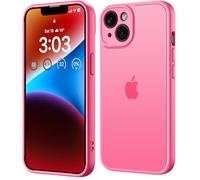 ORDA Funda para iPhone 14 Plus de 6,7 pulgadas, protección completa de la cámara, resistente a los golpes, resistente a los arañazos, parte trasera translúcida, antihuellas mate para iPhone 14 Plus