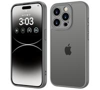 ORDA Funda para iPhone 14 Pro Max de 6,7 pulgadas, protección completa de la cámara, resistente a los golpes, resistente a los arañazos, parte trasera translúcida, antihuellas mate para iPhone 14 Pro